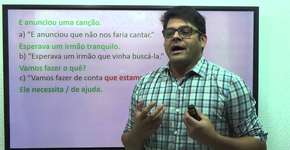 Professor tira dúvidas de gramática em videoaulas no YouTube