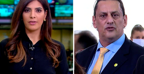 Andréia Sadi viraliza ao entrevistar Wassef: ‘Queiroz apareceu voando?’