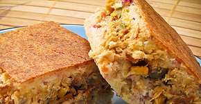 Torta rápida de liquidificador