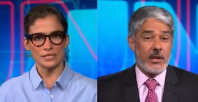 Web vibra com Bonner e Renata dando notícia sobre a multa de R$ 22 milhões ao PL