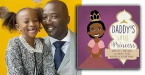 Pai e filha escrevem livro sobre princesas negras