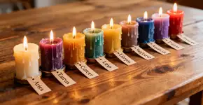 Acender uma vela da cor do seu signo pode deixar o dia mais leve, depois que experimentei essa dica nunca parei