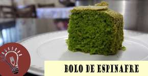 Receita de bolo de espinafre à moda do marinheiro Popeye