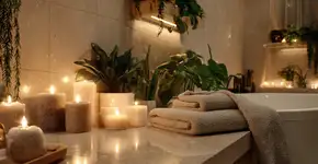 Deixei meu banheiro com cara de spa sem gastar quase nada