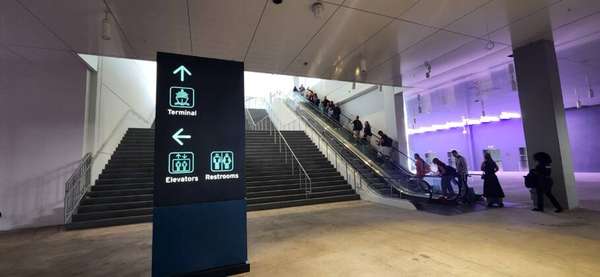 Acesso ao novo terminal da MSC Cruzeiros