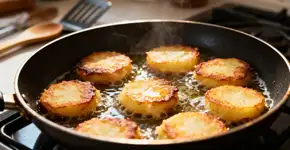 Receita de bolinhos de batata com queijo