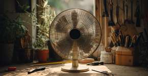 Jogar fora o ventilador estragado é desperdiçar peças valiosas