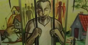 Exposição apresenta obras de arte produzidas por presidiários em cárcere