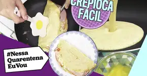 CREPIOCA DE PEITO DE PERU | Café da manhã prático na quarentena