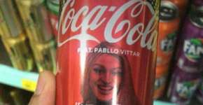 Pabllo Vittar estampa lata de refrigerante em especial de Natal