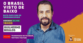 Boulos será entrevistado por Catraca e Baixo Augusta no domingo