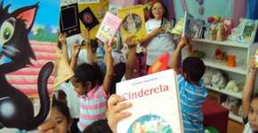 Roda de leitura na Belmonte