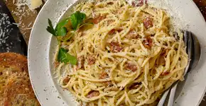 Macarrão carbonara: o segredo da receita italiana é revelado