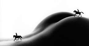 Fotógrafo americano transforma o corpo nu em paisagem