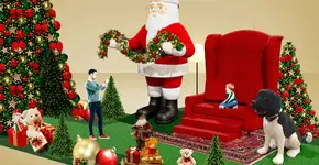 West Plaza apresenta o Grande Natal com decoração tamanho família e chegada do Papai Noel em 17 de novembro