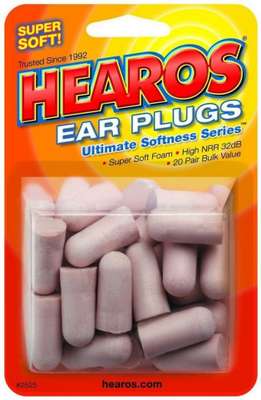 Protetores auriculares para uma noite sem barulho