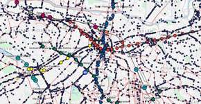 Mapa mostra em tempo real a movimentação de trens e ônibus do mundo todo