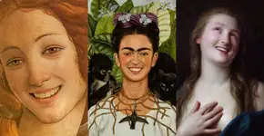 Colocaram um sorrisão em pinturas clássicas (e ficou genial!)