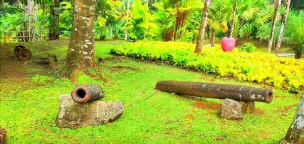 Um dos espaços do Jardim Botânico de Valombreuse