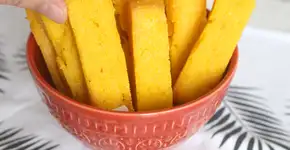 Polenta crocante com ou sem fritura; veja como fazer