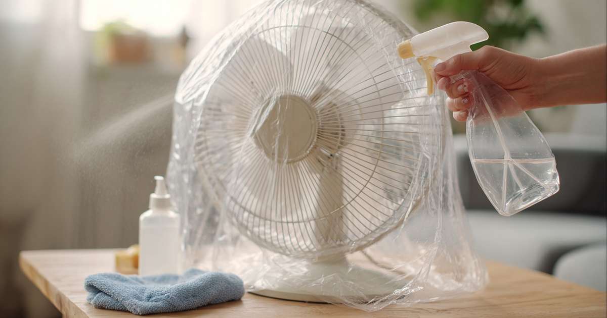 Como limpar o ventilador da sua casa usando um saco plástico: Um truque ...