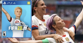 Campanha mundial pede pela jogadora Megan Rapinoe na capa do FIFA