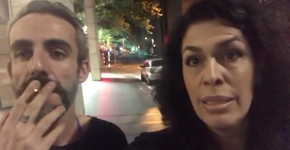 Paula Lavigne fuma baseado no Uruguai e pede liberação no Brasil