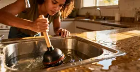 O erro que todo mundo comete e entope a pia sem perceber