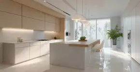 Adeus ilhas de cozinha: A nova tendência que as substituirá em 2026 é mais funcional.