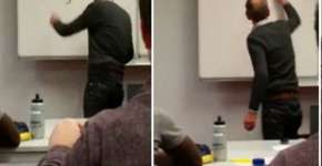 Pegadinha com professor em sala de aula faz sucesso na web