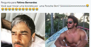 Bonner vira centro dos memes sobre o novo namoro da Fátima