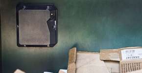 Lixeira inteligente avisa hora da coleta