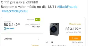 Internautas comparam preços e denunciam fraudes na Black Friday