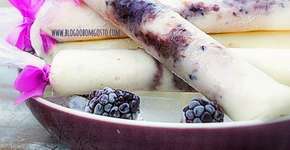 Aprenda a fazer sacolé recheado: sabor Beijinho com Amora