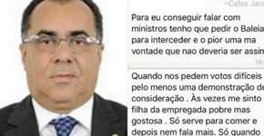 Deputado diz que ‘filha da empregada só serve pra comer’