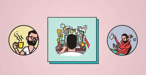 Infográfico: como vivem os criativos