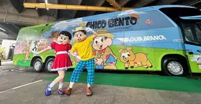 Ônibus temático do Chico Bento promete encantar viajantes pelo Brasil