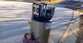 Garotinha se apaixona por um aquecedor de água: ‘amo você, robô’