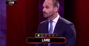 Eduardo Bolsonaro diz ‘Lula’ como dica para ‘livre’ no Mega Senha