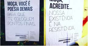Projeto empodera mulheres com lambes pelas ruas de SP
