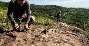 Interior de SP ganha área para escalada na Mata Atlântica