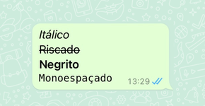 Truques para colocar negrito, itálico e outras formatações no WhatsApp