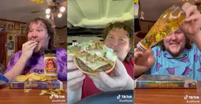 Morre tiktoker que comia alimentos fora da validade