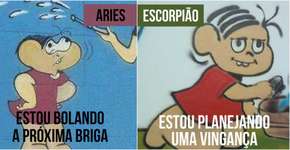 A ‘Mônica deformada em muro de escolinha’ de cada signo