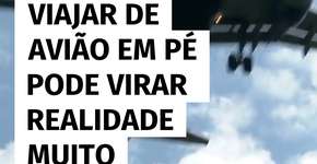 Assentos verticais podem baratear voos curtos, mas geram polêmica