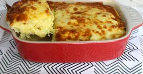 Torta suflê de abobrinha mais fácil do mundo