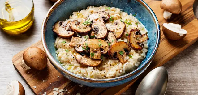 Faça um risoto vegetariano que é fácil e ideal para qualquer ocasião