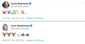 Dimenstein: Joice Hasselmann explora vida sexual de Carlos Bolsonaro