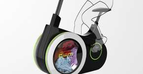 Com esta bicicleta ergométrica, você pedala e lava roupas ao mesmo tempo