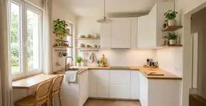 Faça isso em cozinhas pequenas: Dicas para que uma cozinha pequena pareça maior e organizada